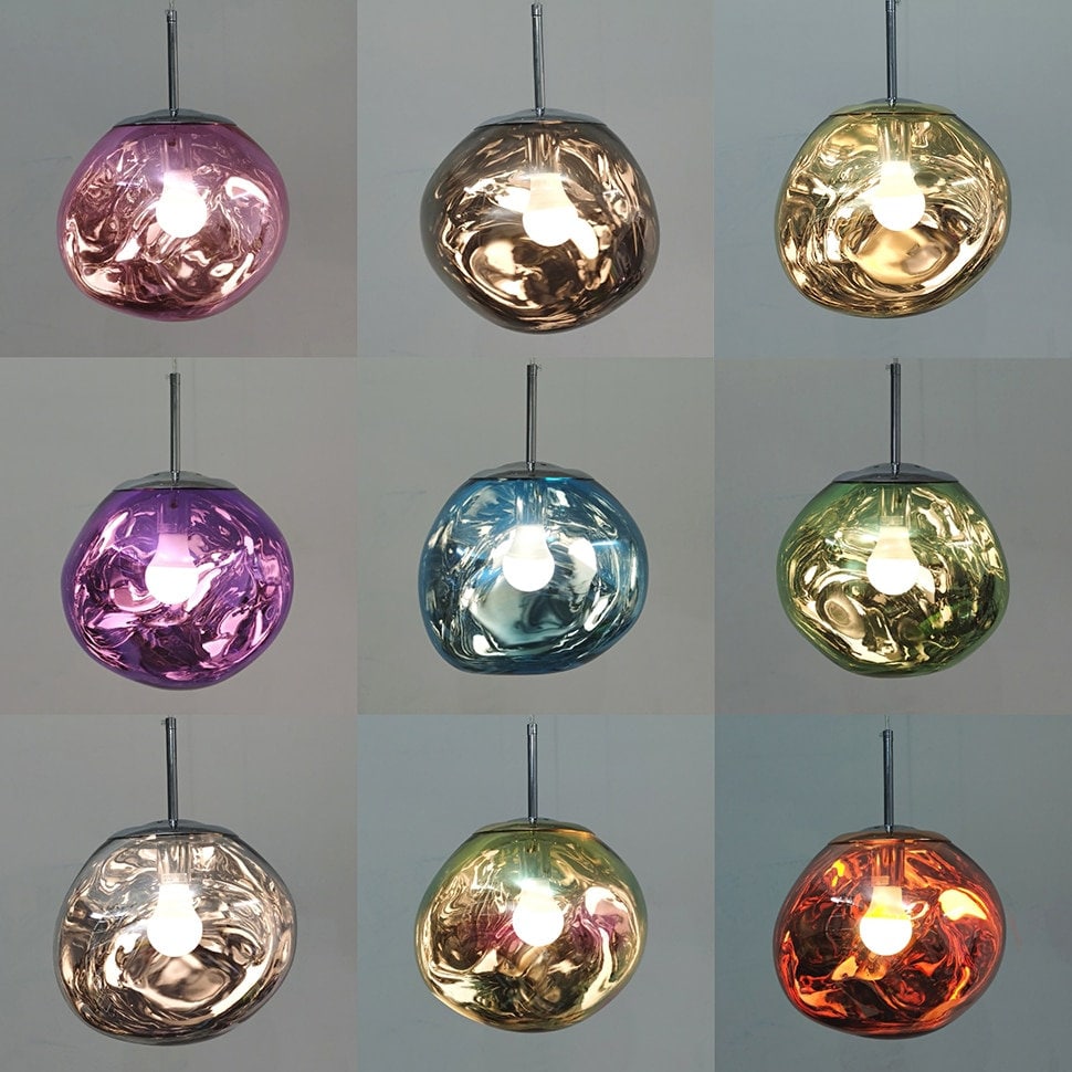 Pendant Light Lava Glass Lighting